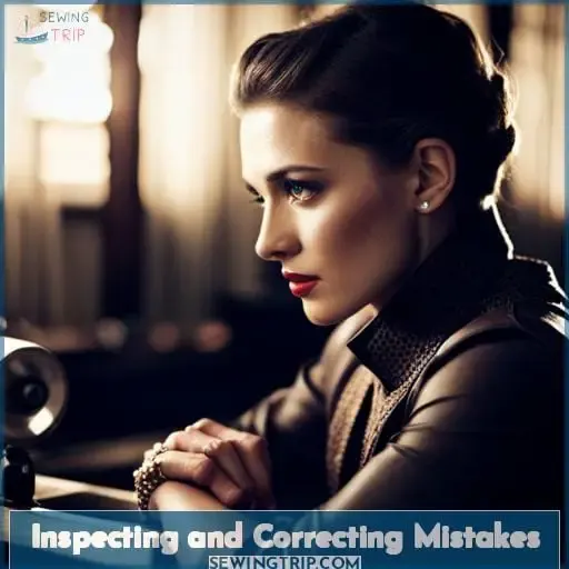 Inspecting and Correcting Mistakes