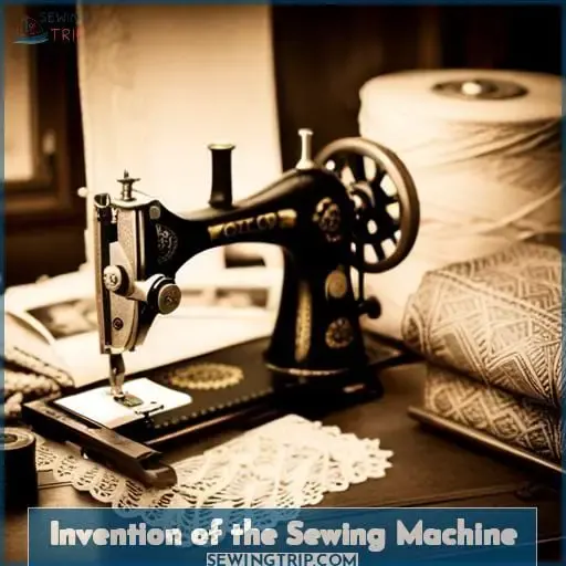 Invention of the Sewing Machine
