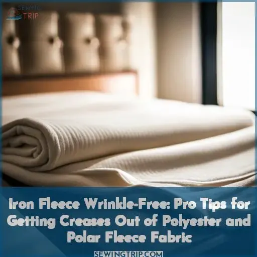 iron how to get wrinkles out of fleece