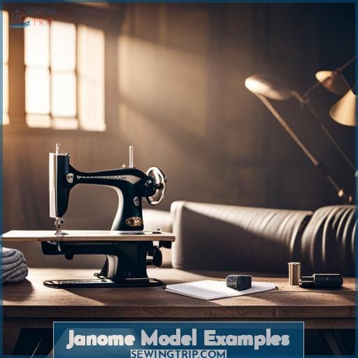 Janome Model Examples