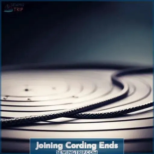 Joining Cording Ends