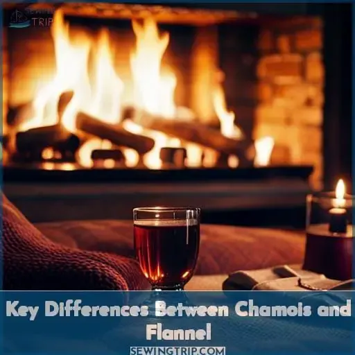 Key Differences Between Chamois and Flannel