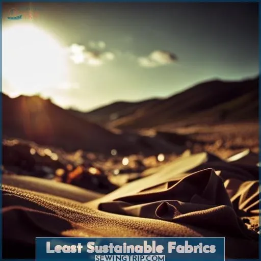 Least Sustainable Fabrics