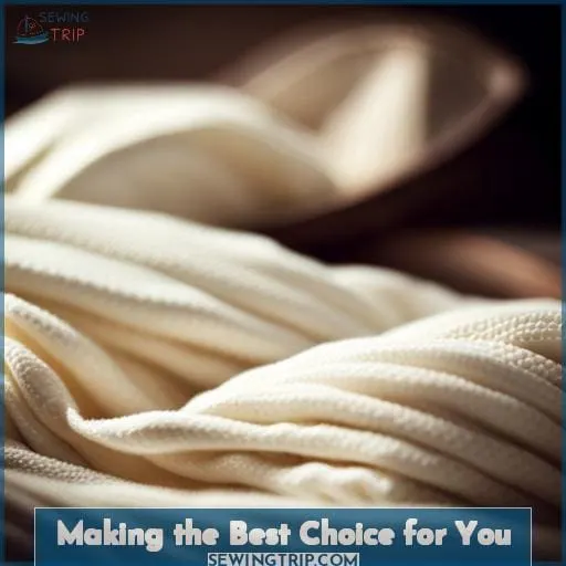 Making the Best Choice for You