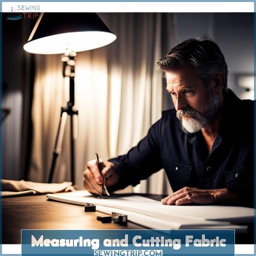 Measuring and Cutting Fabric Measuring and Cutting Fabric