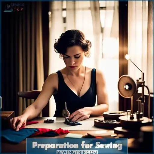 Preparation for Sewing