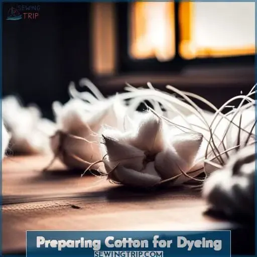 Preparing Cotton for Dyeing