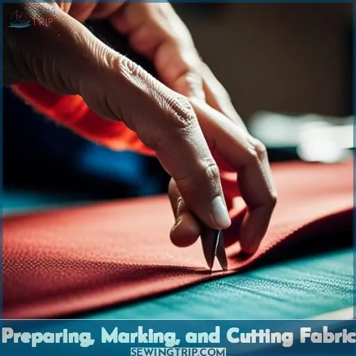 Preparing, Marking, and Cutting Fabric