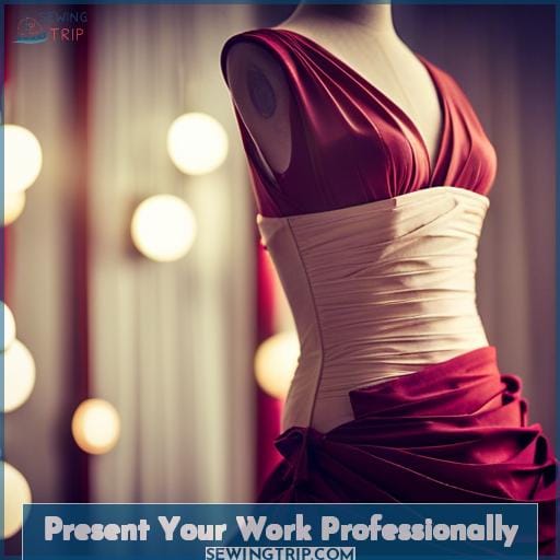 Present Your Work Professionally Present Your Work Professionally