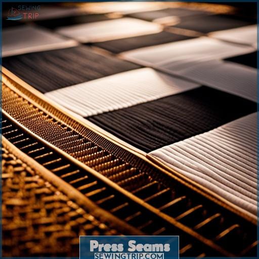Press Seams Press Seams