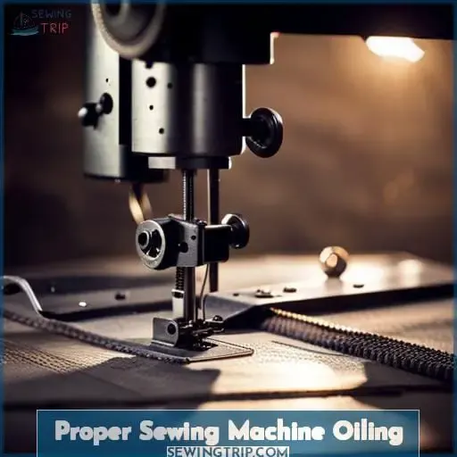 Proper Sewing Machine Oiling