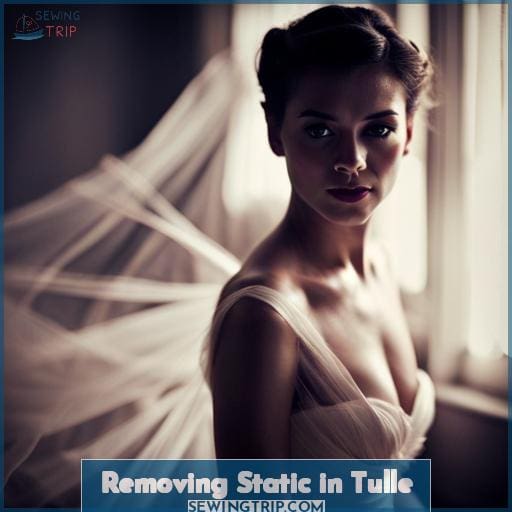 Removing Static in Tulle Removing Static in Tulle