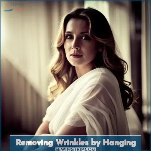 Removing Wrinkles by Hanging