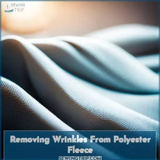 Removing Wrinkles From Polyester Fleece