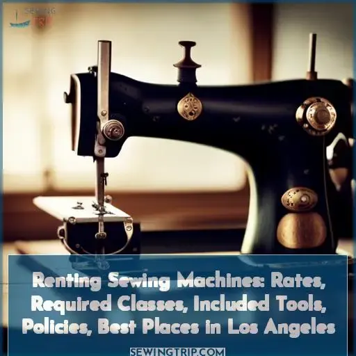 rent a sewing machine