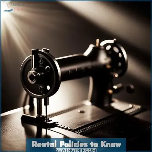Rental Policies to Know