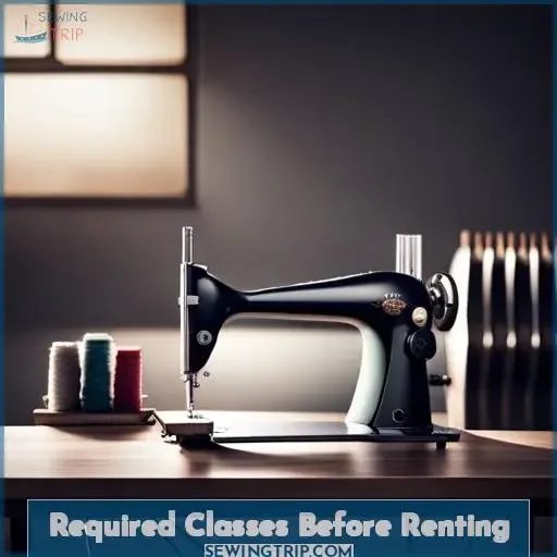 Required Classes Before Renting