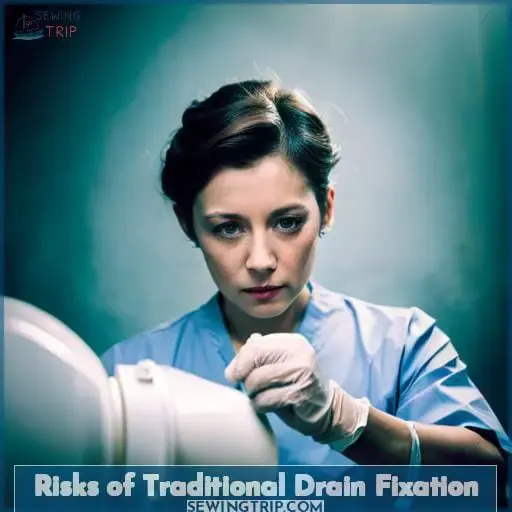 Risks of Traditional Drain Fixation