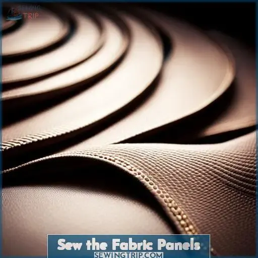Sew the Fabric Panels