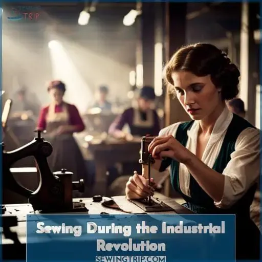 Sewing During the Industrial Revolution