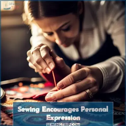 Sewing Encourages Personal Expression