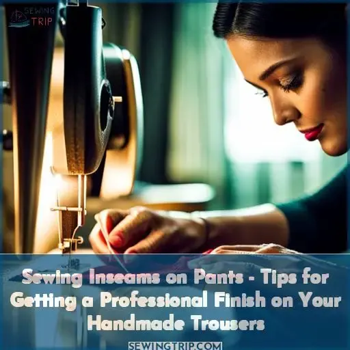 sewing inseam on pants