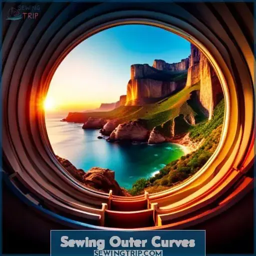 Sewing Outer Curves