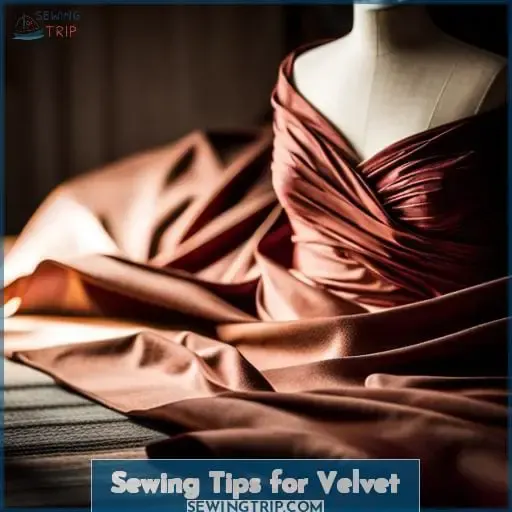 Sewing Tips for Velvet