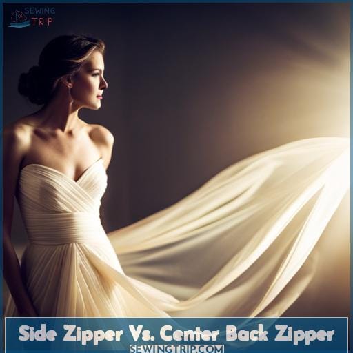 Ease of Side Zippers on Dresses vs. Center Back Zippers