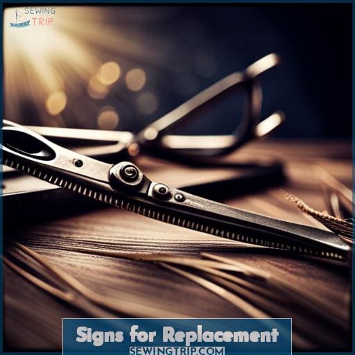 Signs for Replacement