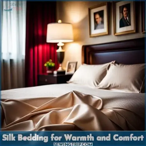 Silk Bedding for Warmth and Comfort