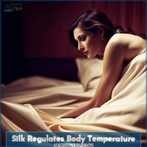 Silk Regulates Body Temperature Silk Regulates Body Temperature