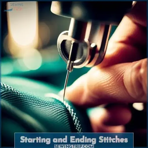 Starting and Ending Stitches