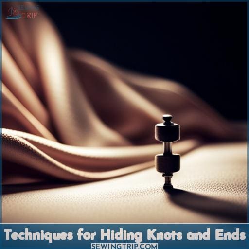 Techniques for Hiding Knots and Ends