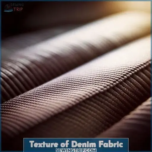 Texture of Denim Fabric