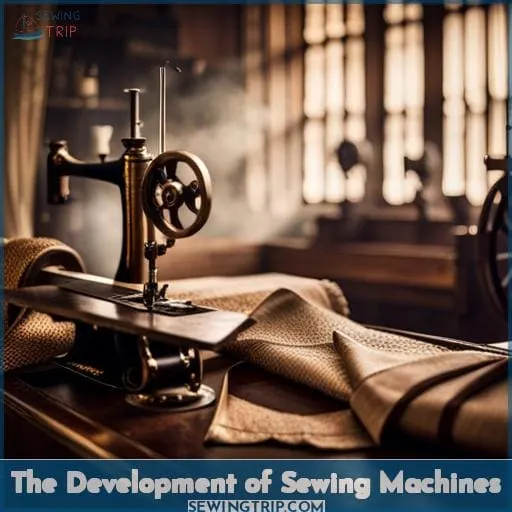 The Development of Sewing Machines