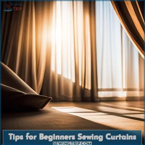 Tips for Beginners Sewing Curtains