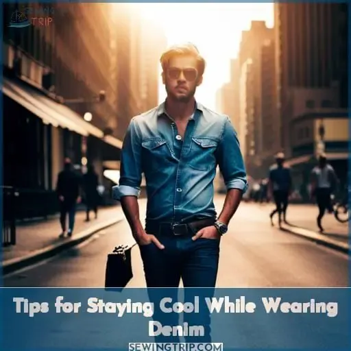 Tips for Staying Cool While Wearing Denim