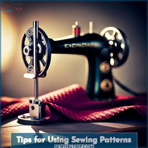 Tips for Using Sewing Patterns