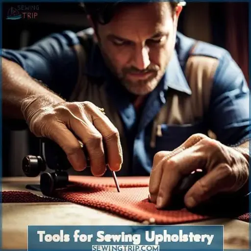 Tools for Sewing Upholstery