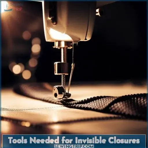 Tools Needed for Invisible Closures