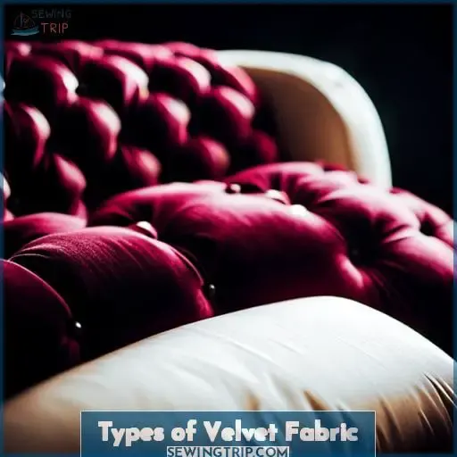 Types of Velvet Fabric