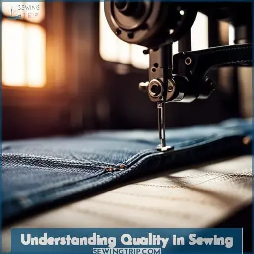 Understanding Quality in Sewing