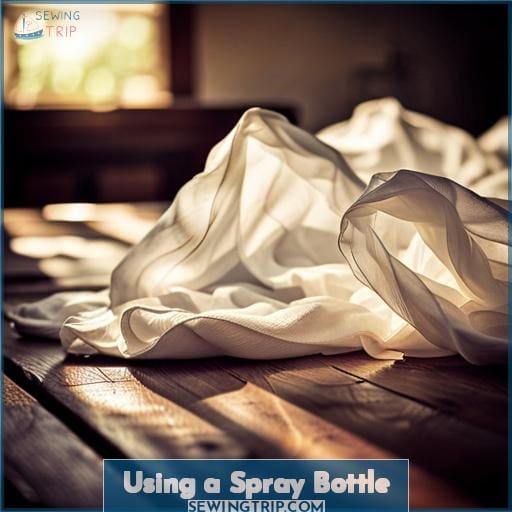 Using a Spray Bottle Using a Spray Bottle