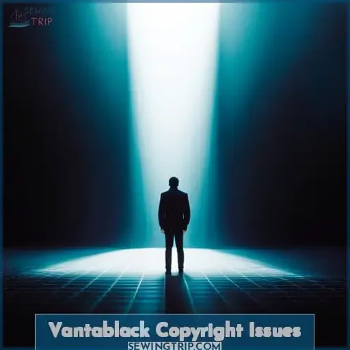 Vantablack Copyright Issues
