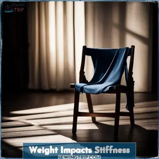 Weight Impacts Stiffness