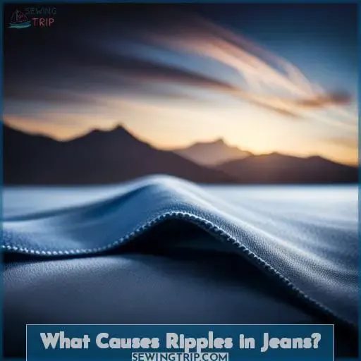 What Causes Ripples in Jeans