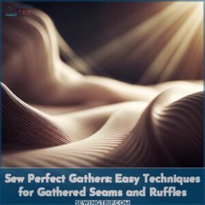 Sew Perfect Gathers: Easy Techniques for Gathered Seams and Ruffles 3 what is sewing gathers
