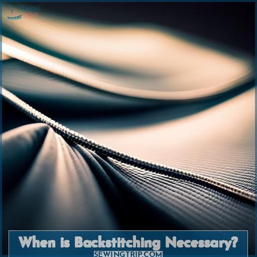 When Sewing, Is Backstitching Necessary or Are There Alternatives?