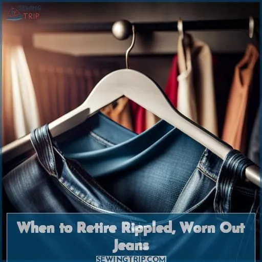When to Retire Rippled, Worn Out Jeans